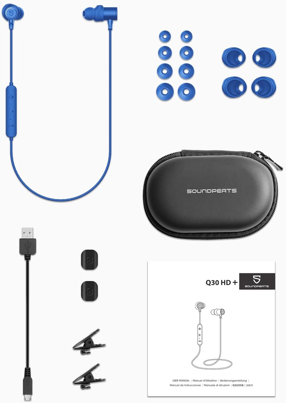 SoundPEATS Q30 HD+ Bluetooth Headphones