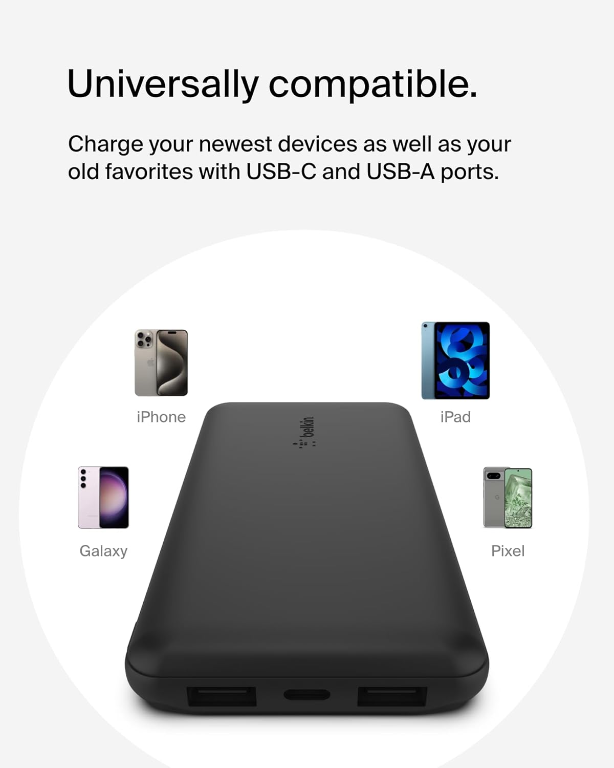 Belkin Portable Charger USB-C Power Bank