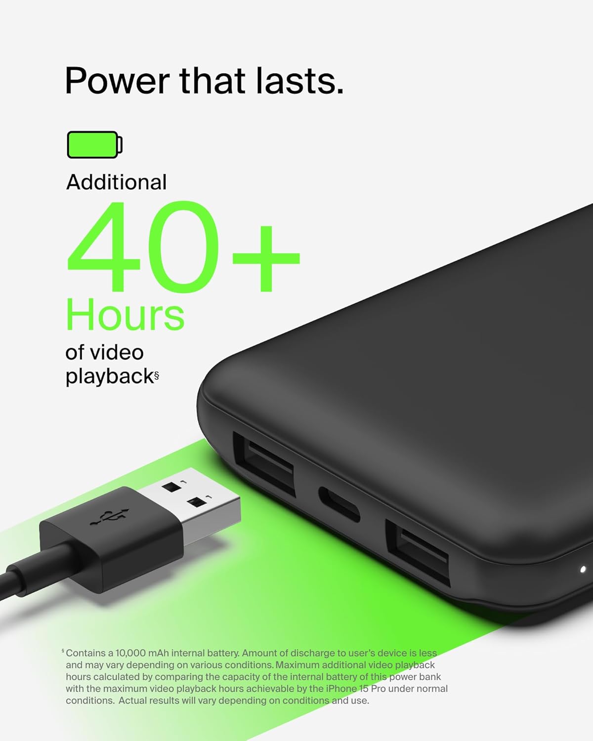 Belkin Portable Charger USB-C Power Bank