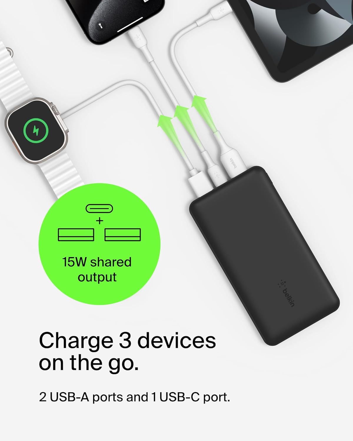 Belkin Portable Charger USB-C Power Bank