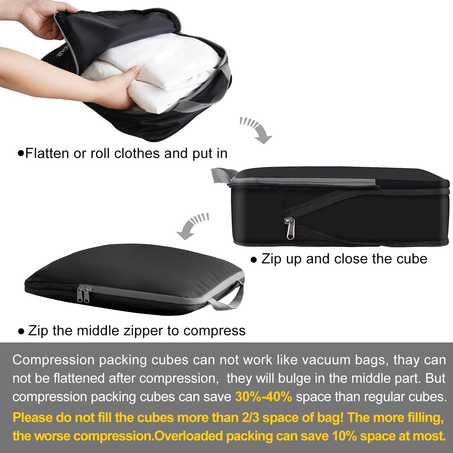 Bagail Packing Cubes