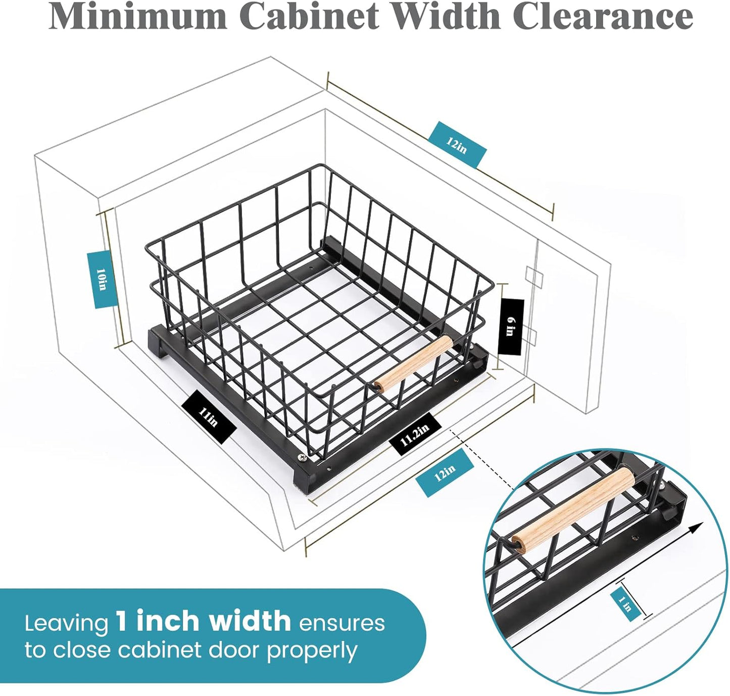 Pull Down Cabinet Organizer