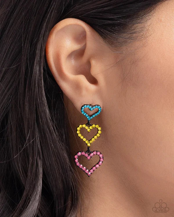 Sweetheart Succession Pink Earring