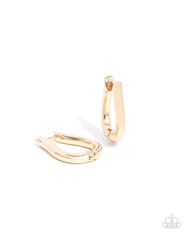 Generous Grace Gold Hoop