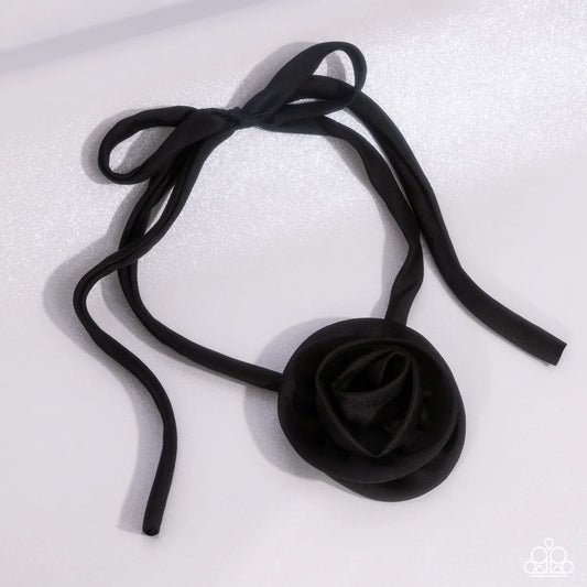 Rosette Reality Black Choker