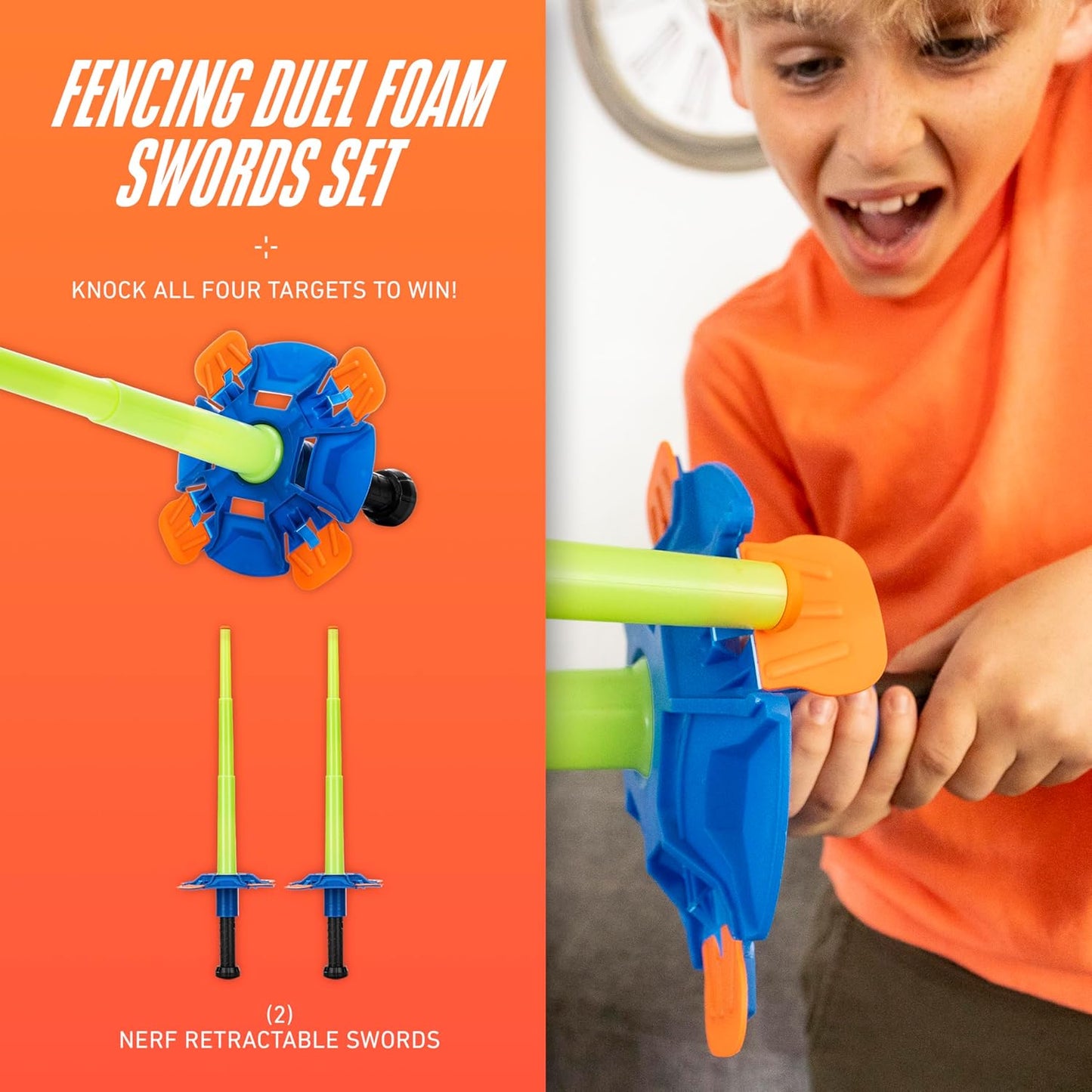 Nerf Fencing Duel