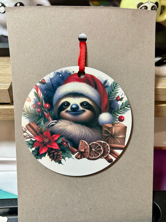 Sloth Ornament