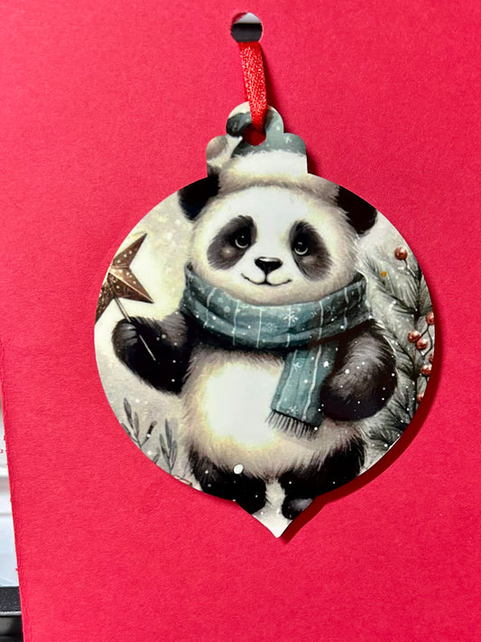 Panda Ornament