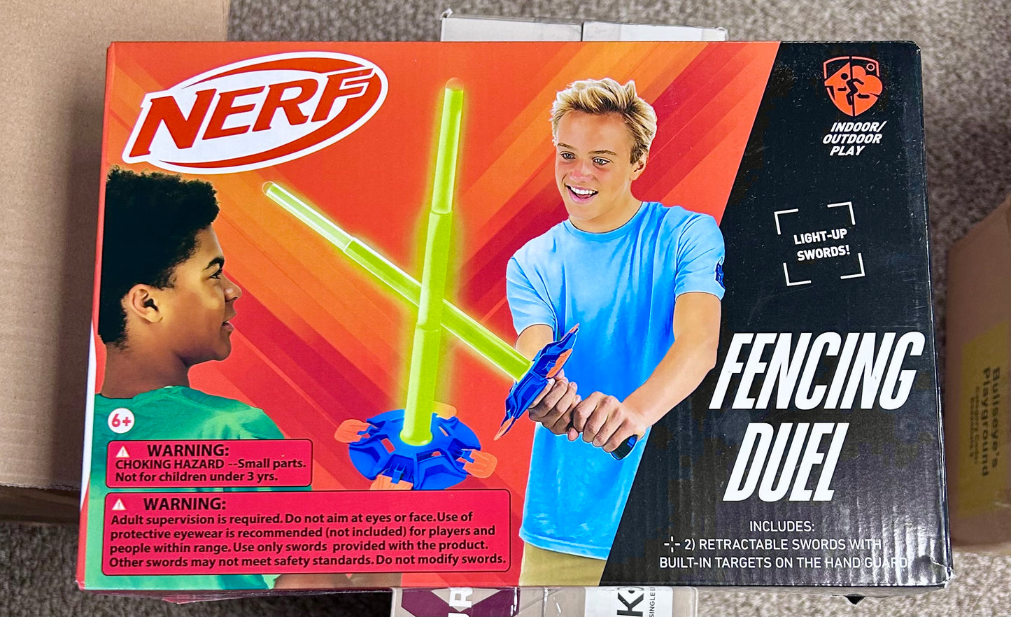 Nerf Fencing Duel