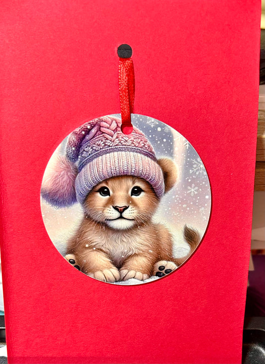 Baby Tiger Ornament