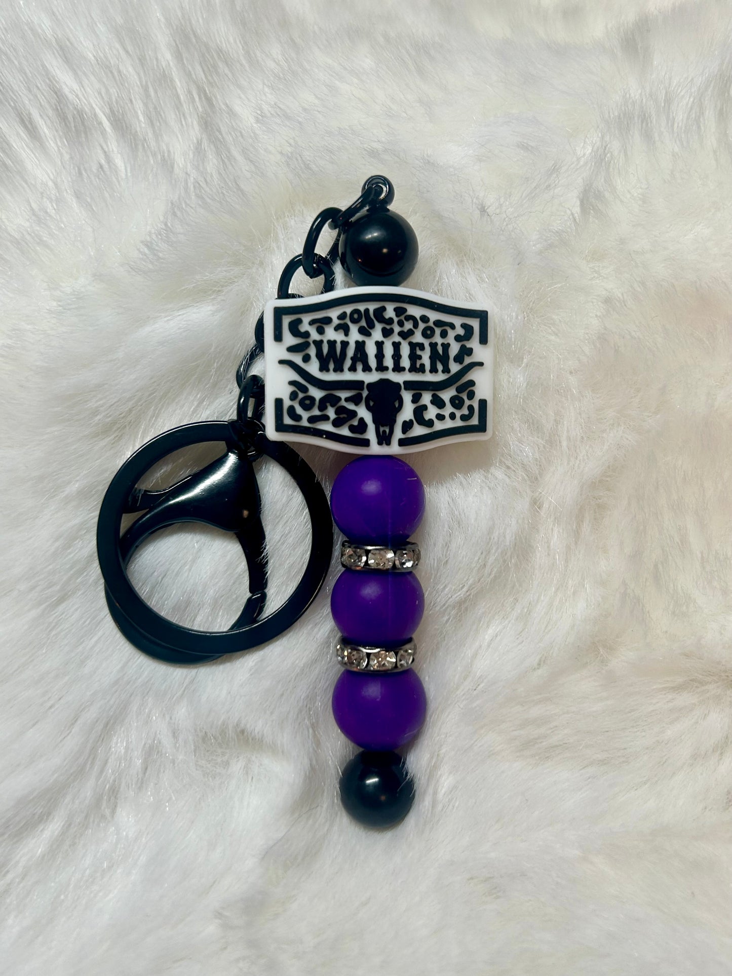 Wallen Beaded Keychain