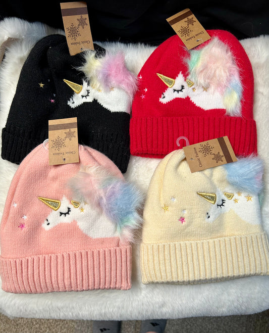 Unicorn Winter Hat