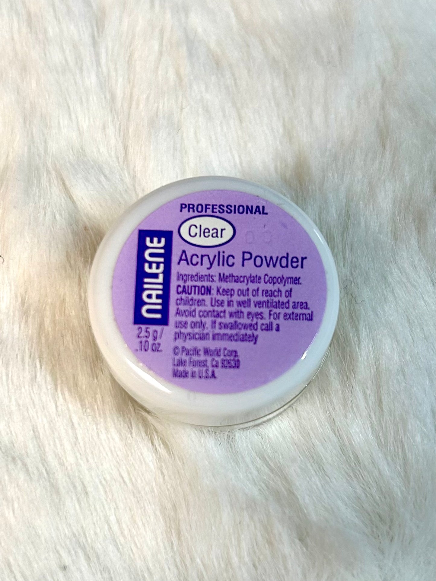 Nailene Clear Acrylic Powder