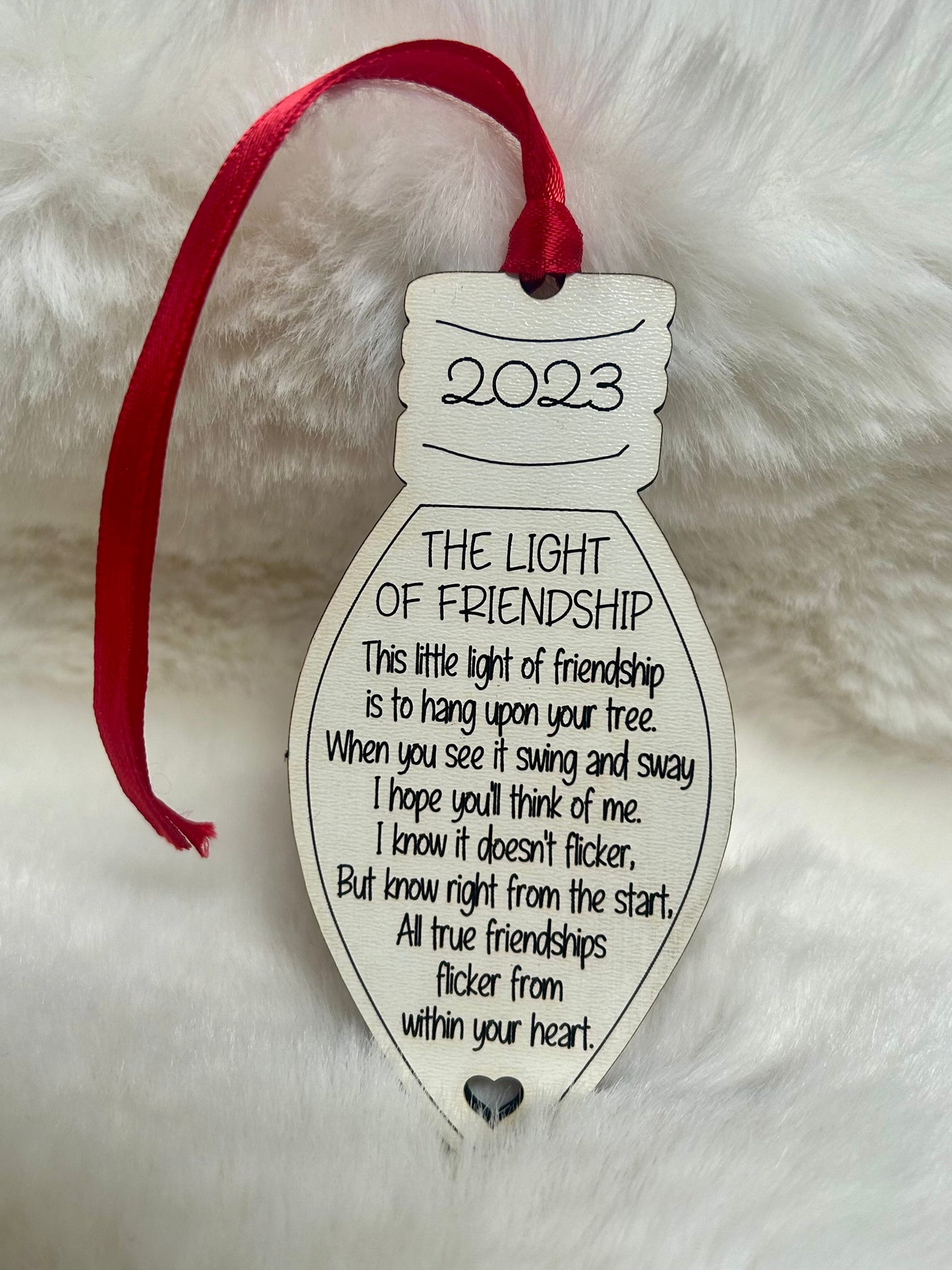 Light Of Friendship Ornament