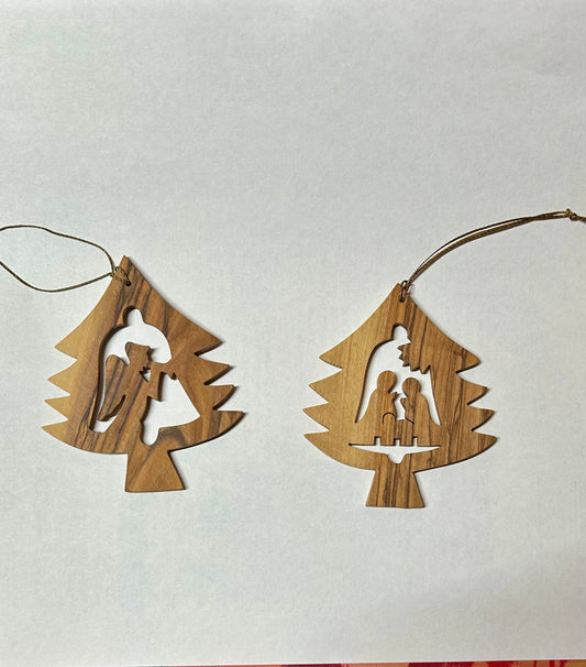 Olive Wood Ornaments