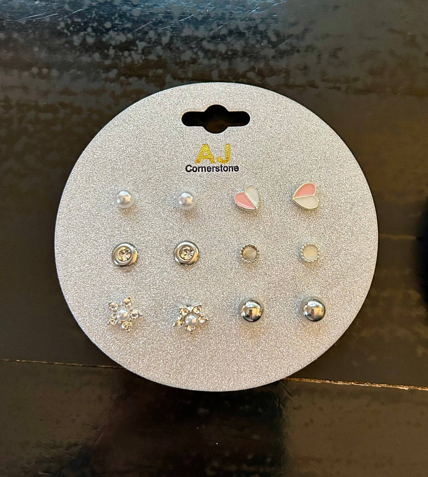 Heart & Stars Earring Set