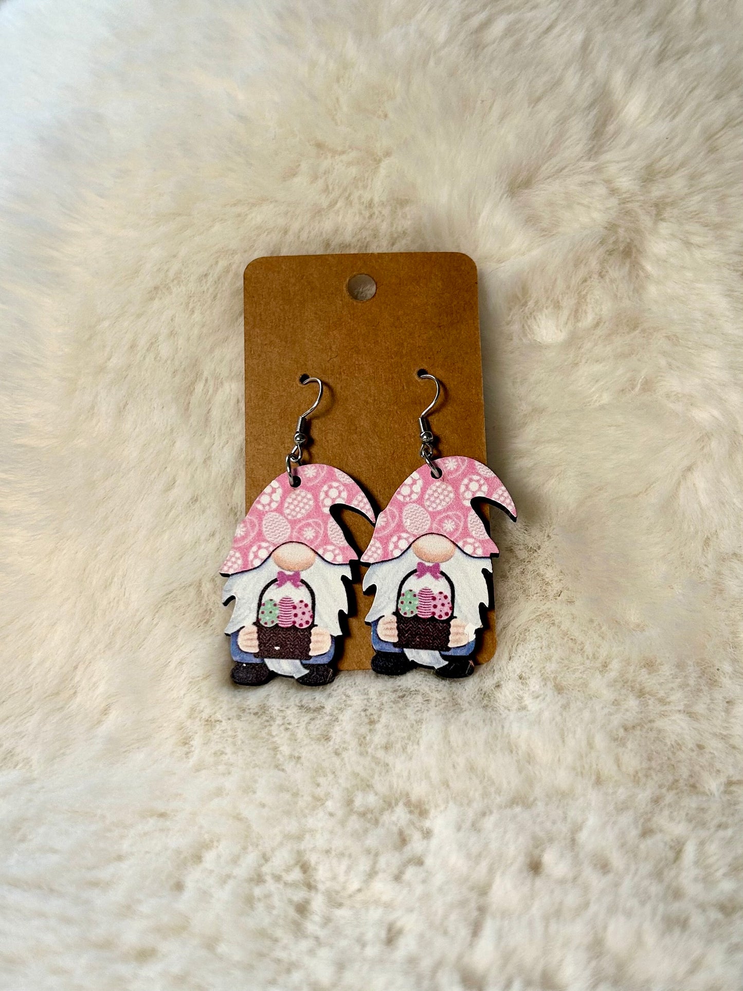 Gnome Easter Earrings