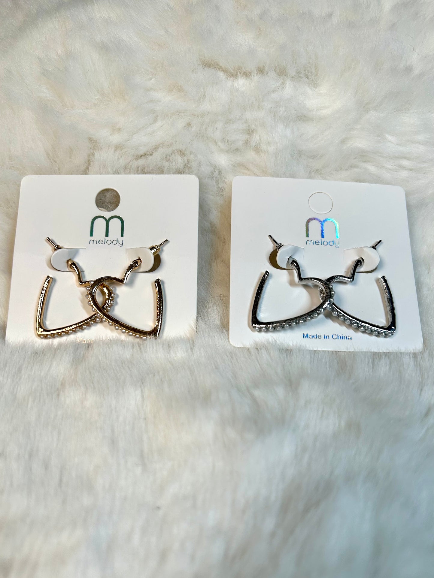 Heart Hoop Earrings