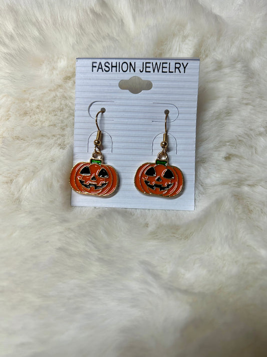 Jack O Lantern Earrings