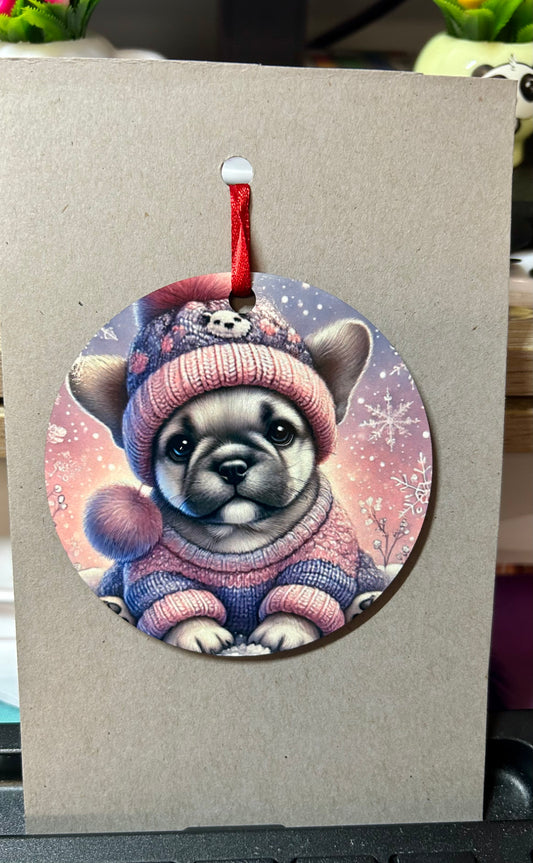 Baby Frenchie Ornament