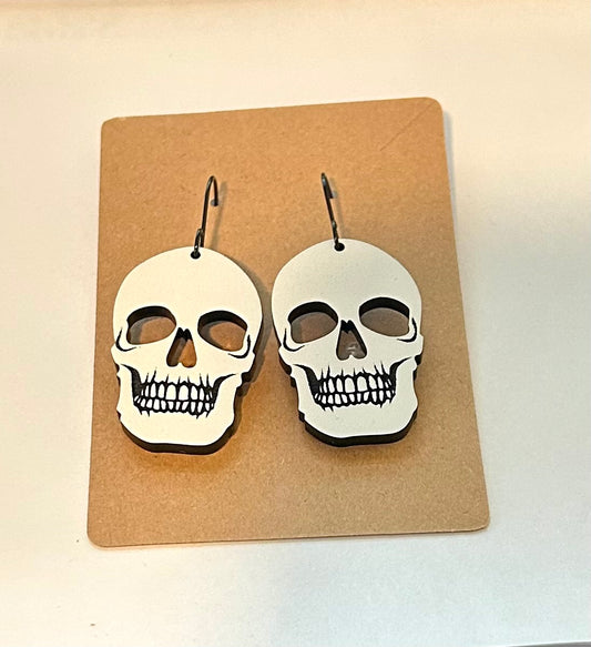 Skull Dangle Earrings