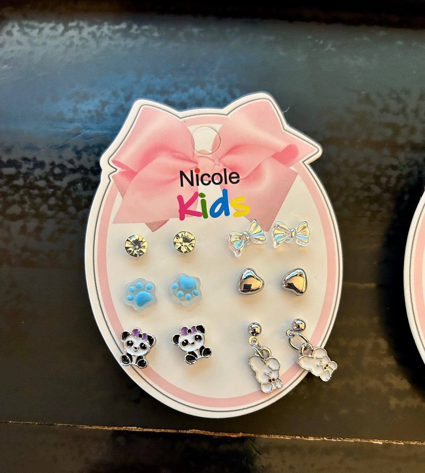 Panda & Bunny Earring Set