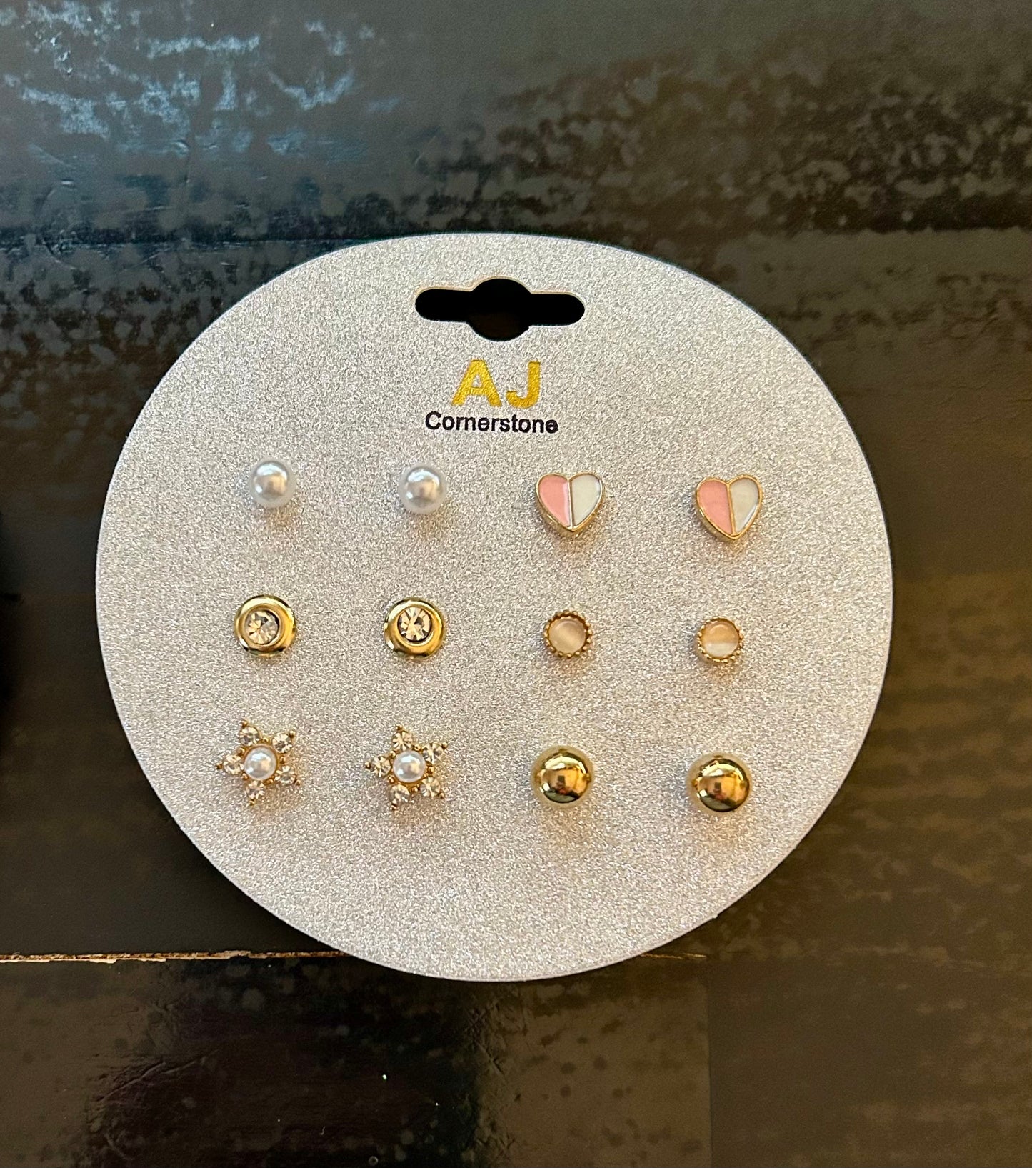 Heart & Stars Earring Set