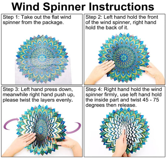 Wind Spinner-8 inch