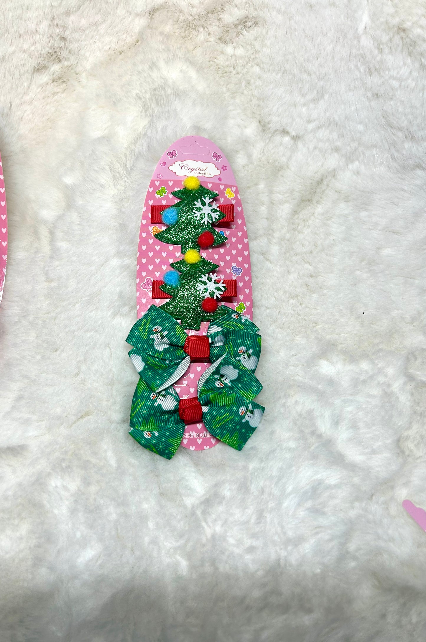 Christmas Hair Clip Set