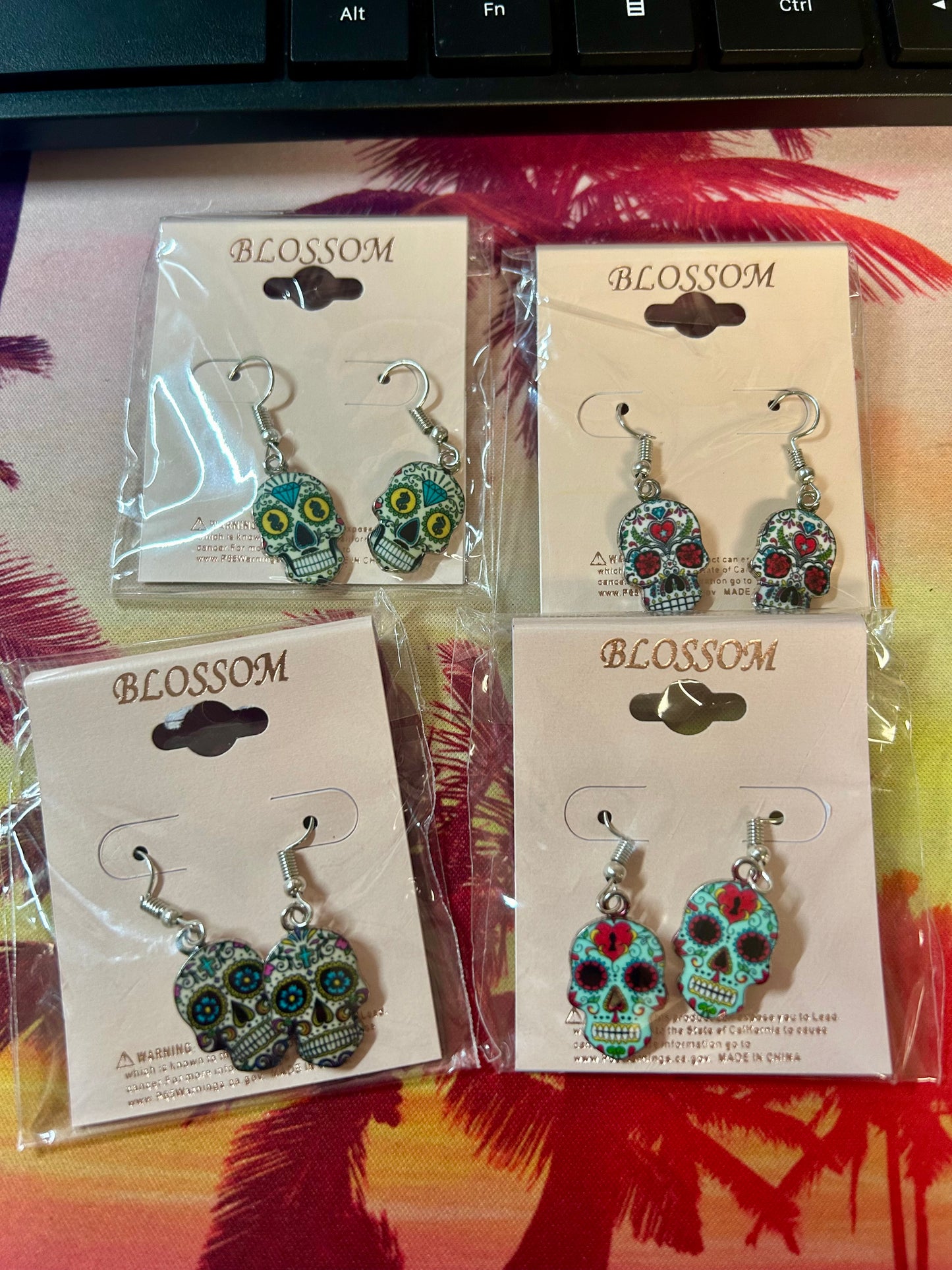 Sugar Skull Earrings