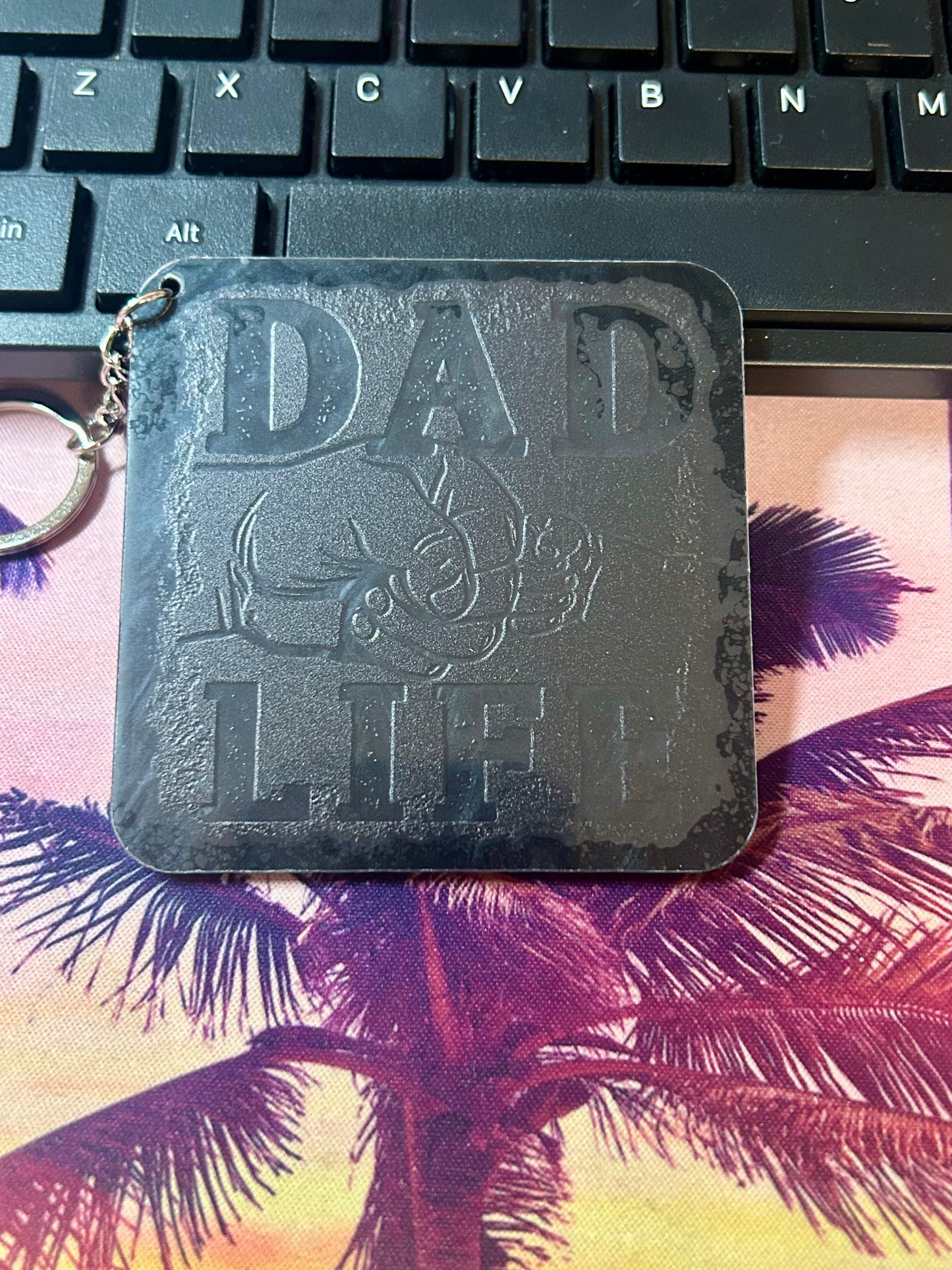 Dad Life Keychain