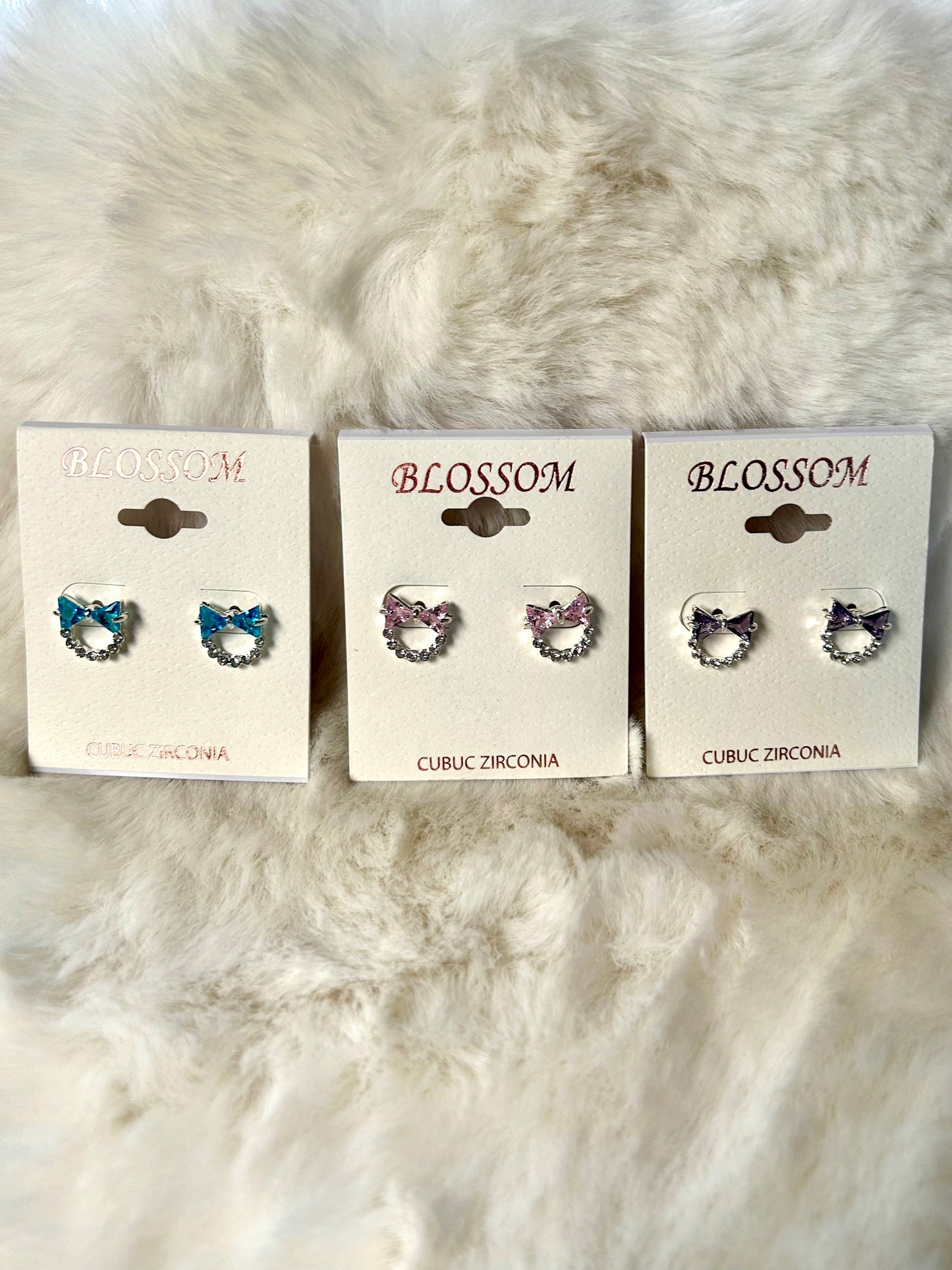 Circle Bow Earrings