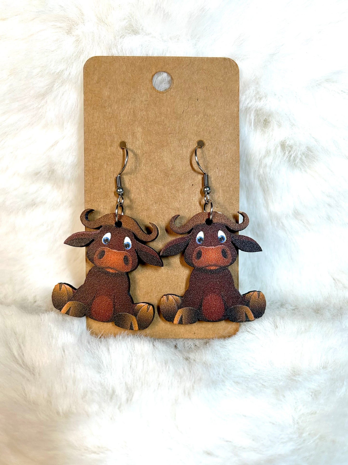 Cow Earrings