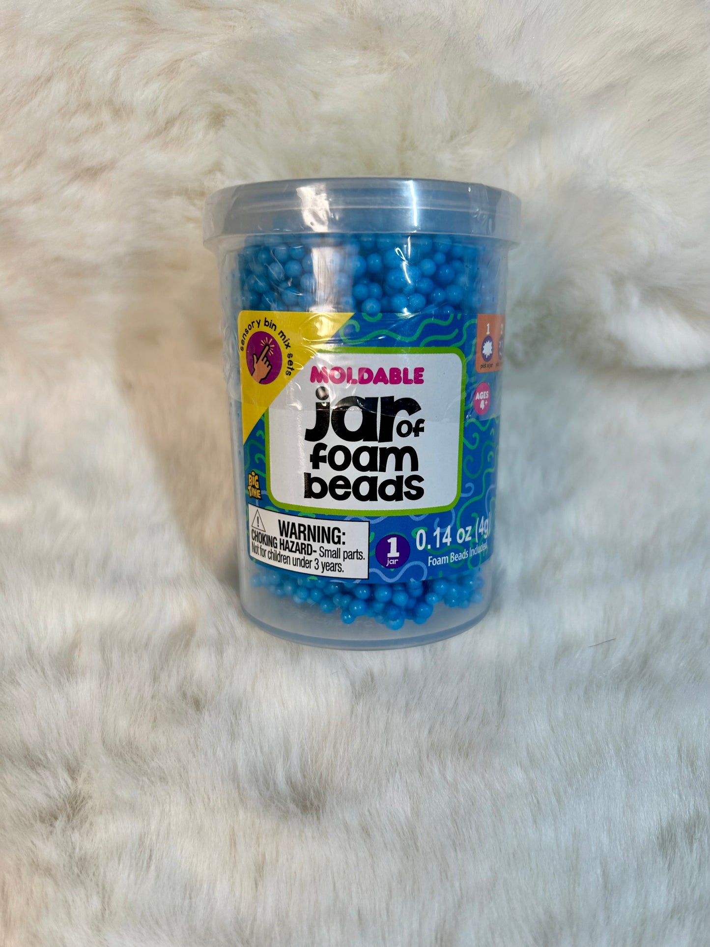 Jar Of Foam Beads