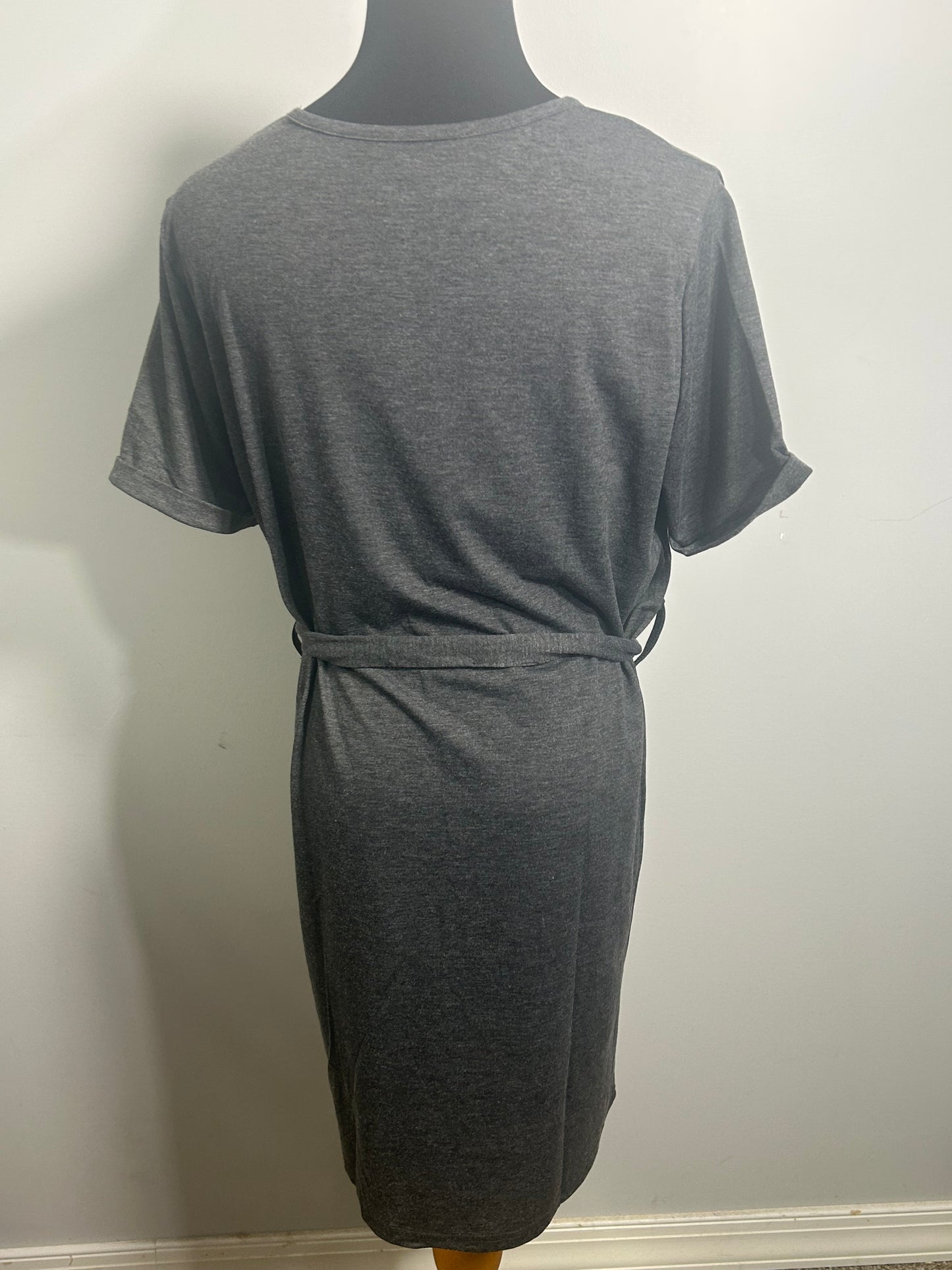 T-Shirt Dress with Buttons