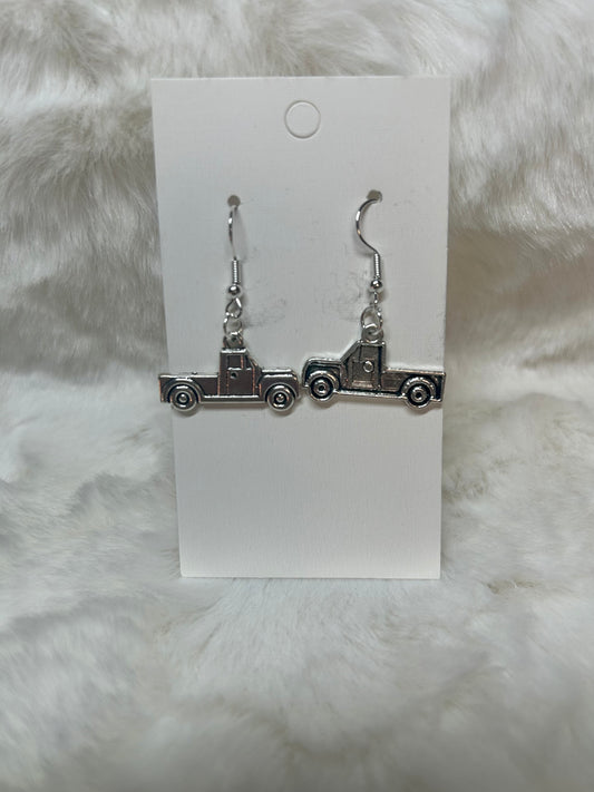 Pickup Truck Earrings