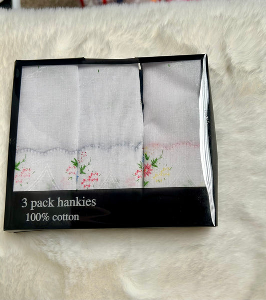 3 Piece Hankie Set