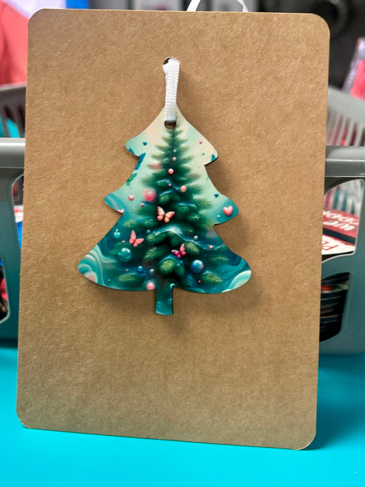 Butterfly Tree Shaped Ornament