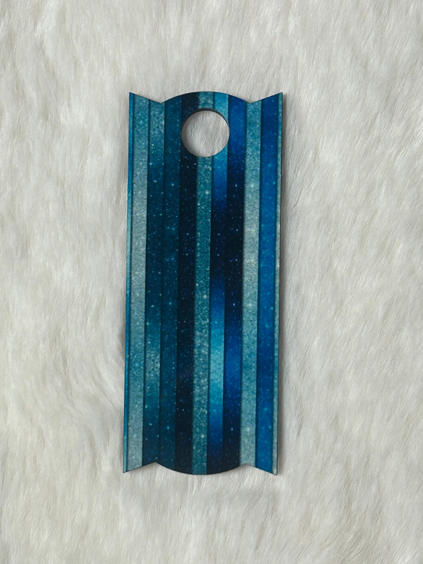 Blue Striped Topper