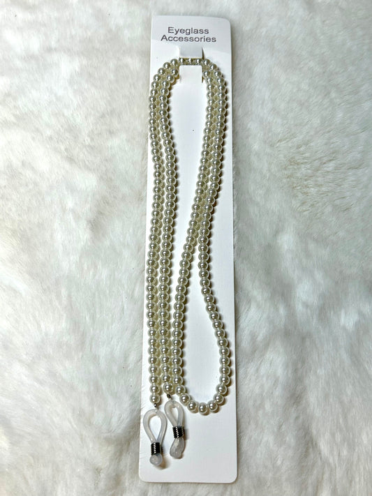 Pearl Glasses Necklace Chain