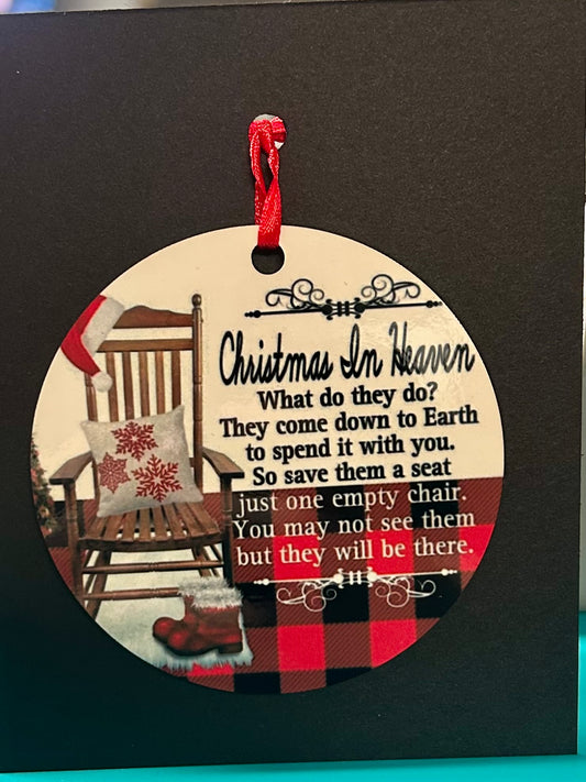 Christmas In Heaven Ornament