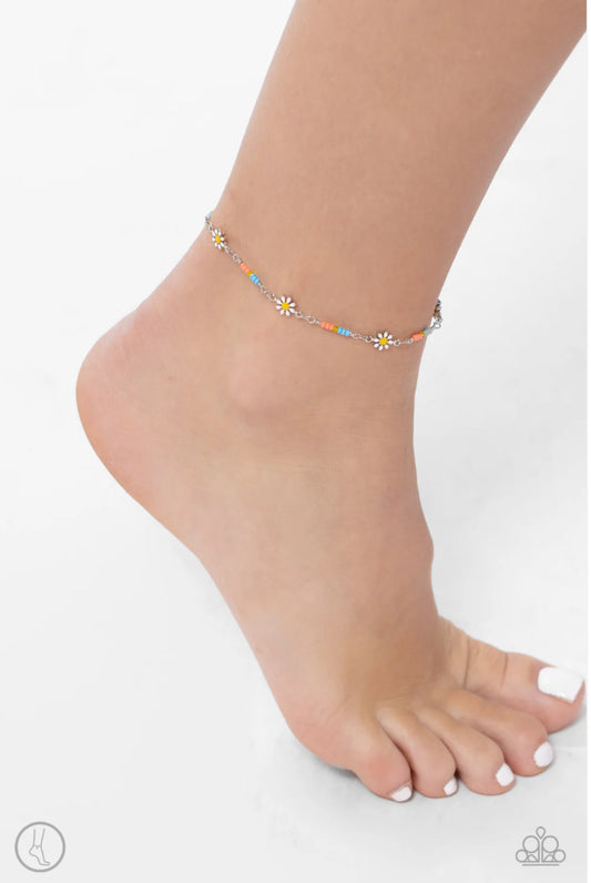 Sweetest Daydream Orange Anklet