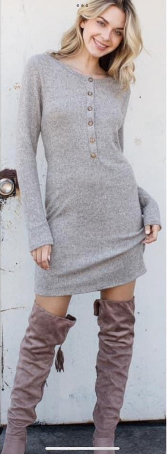 Soft Sweater Dress