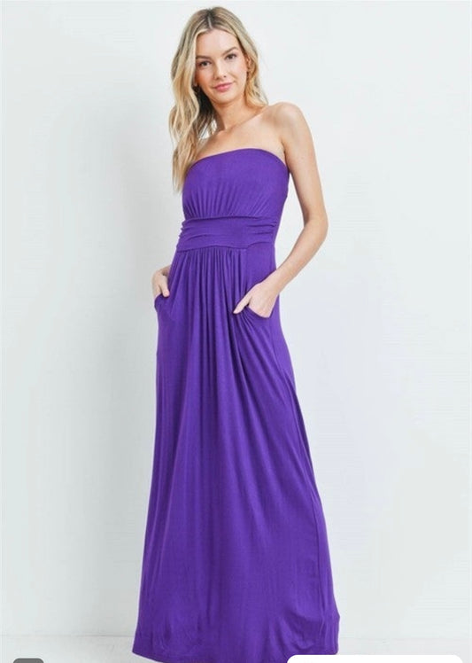 Tube Top Maxi Dress