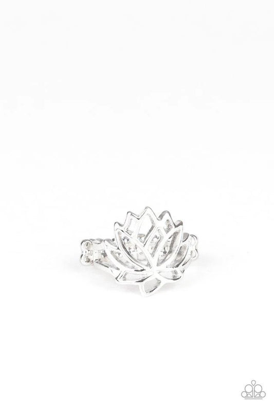 Lotus Lover Ring-Silver