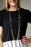 Fashion Fave Necklace-Gold