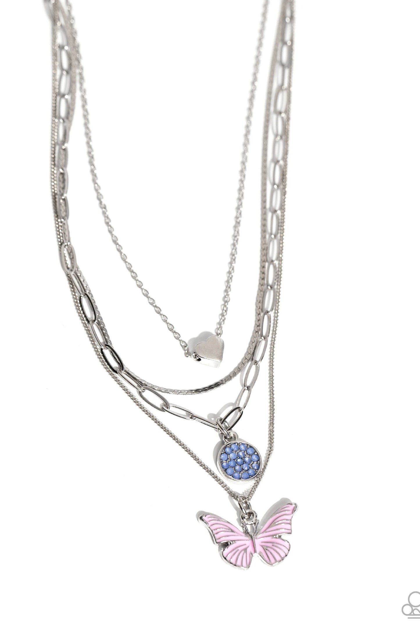 Whimsical Wardrobe Necklace-Pink