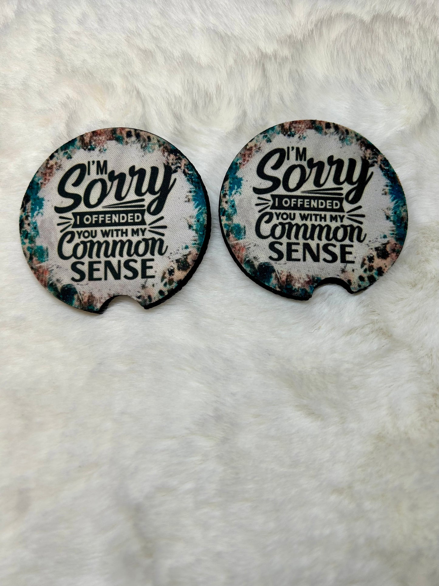 Offend With Common Sense Coaster