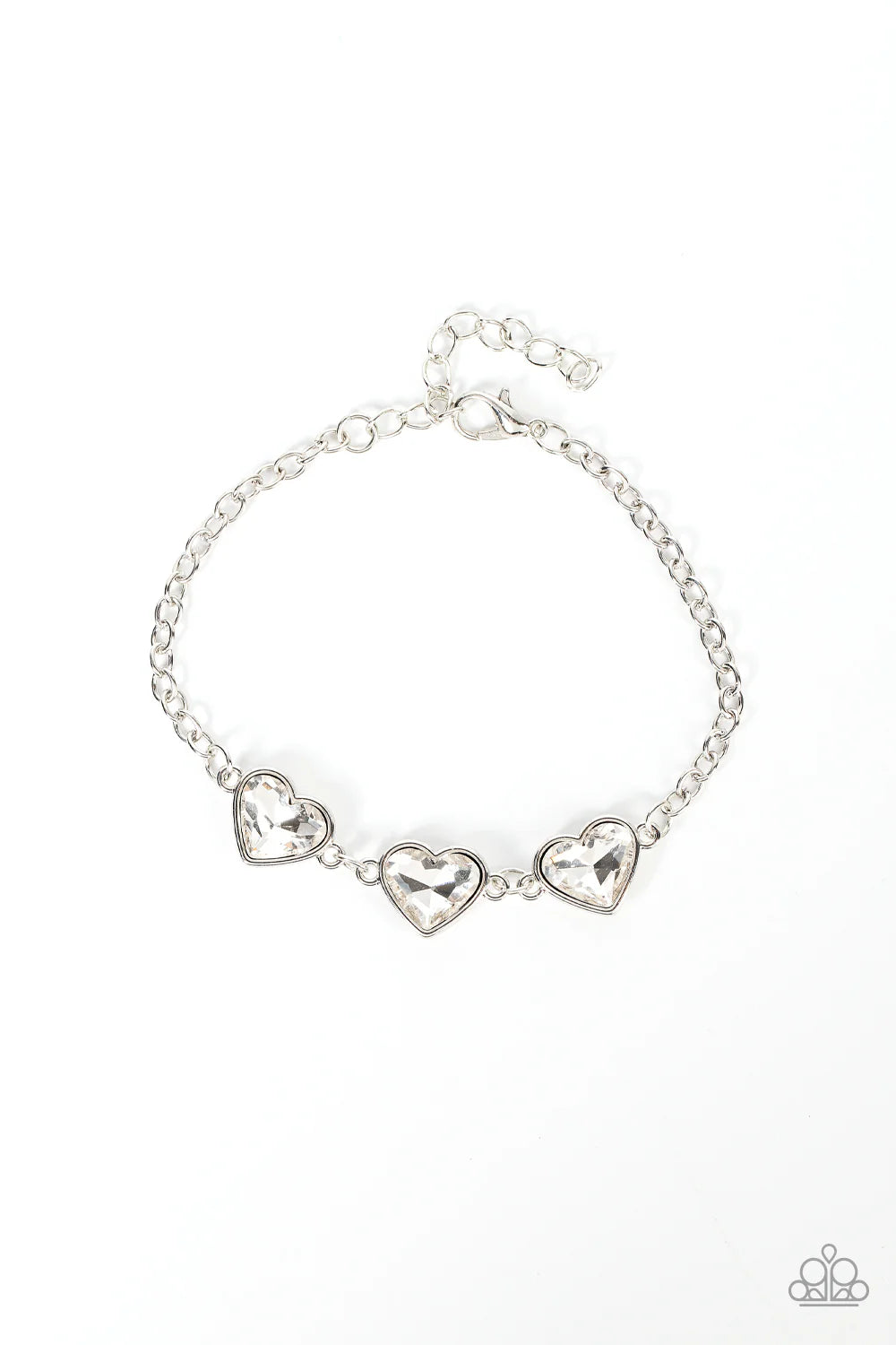 Little Heartbreaker Bracelet-White