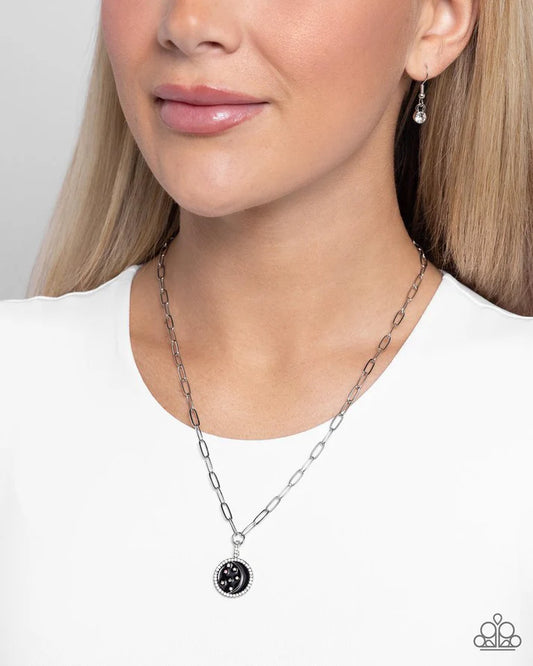 Lunar Liaison Black Necklace